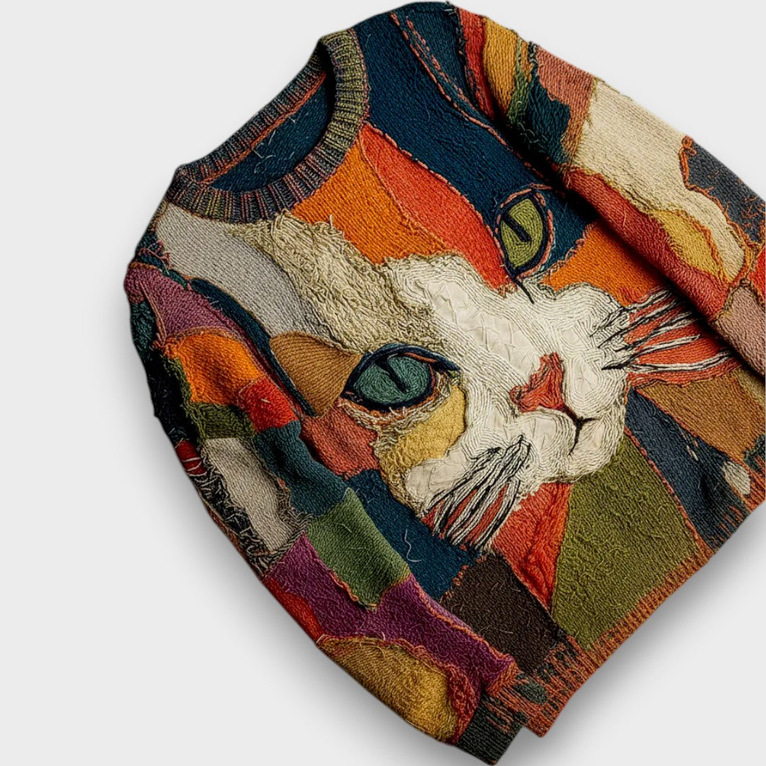 Tania | Top artístico con gato